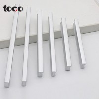 TOCO aluminum handle for kitchen cabinet aluminum profile handle kitchen I shape wardrobe handle